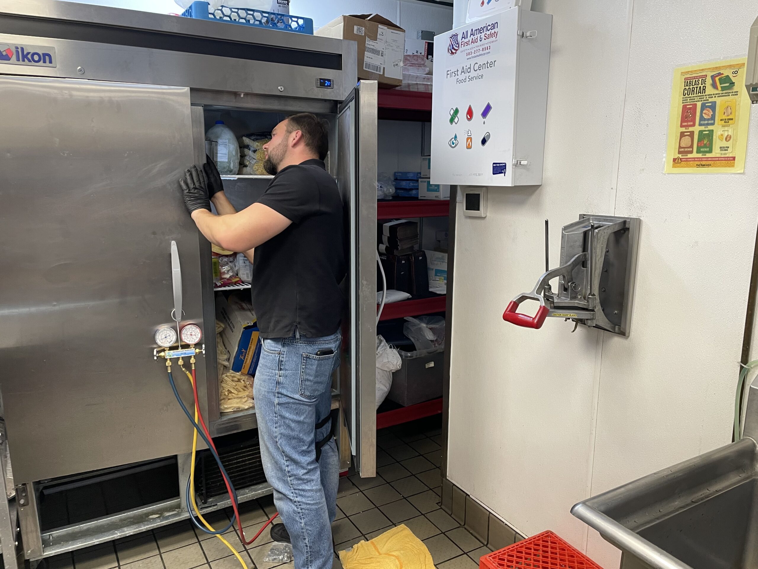 Pacific Appliance Solutions certified refrigerator repair technician serving Portland OR